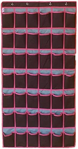 Classroom Cell Phone Holder Green/Gray/Brown/Blue Teachers Pocket Chart with Hooks 42 Pockets