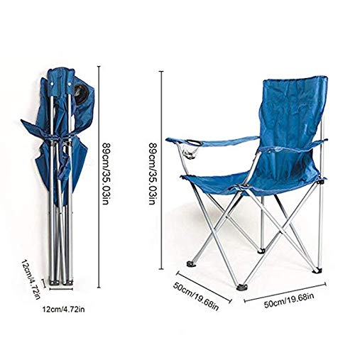 JJSFJH Outdoor-Freizeit Klapptisch und Stühle großen Sessel Angelstuhl Strandkorb Zug Klappstuhl Regiestuhl Tragbarer… – Bild 6