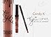 Linkings 2pcs/set Waterproof Matte Long Lasting Lip Gloss Lip Liner Cosmetics Kit