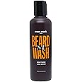 Men Rock Oak Moss Beard Wash - 100ml Soothing Formula for Softening & Moisturizing Beard, Reduces Itch & Dandruff, Hydrates Skin