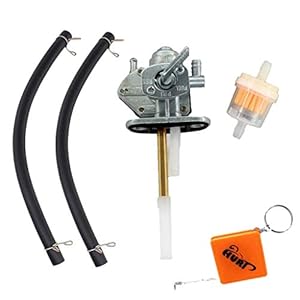 HURI Brandstofkraan & benzinefilter benzineslang voor Kawasaki Vulcan 500 Zephyr 750 Ninja 500R Virago 750 Suzuki DRZ400…