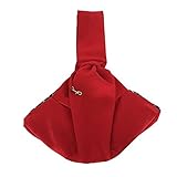 ZMI Dog Cat Pet Sling Carrier Bag, Outdoor Slings Carriers Reversible Shoulder Bag (red)