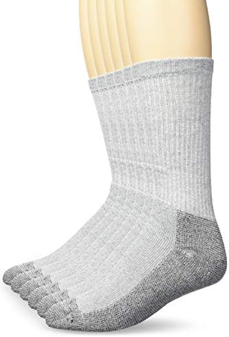 Fruit Of The Loom Boys' 10-Pack Socks - Dual Defense Cushioned Comfort Ankle Socks
