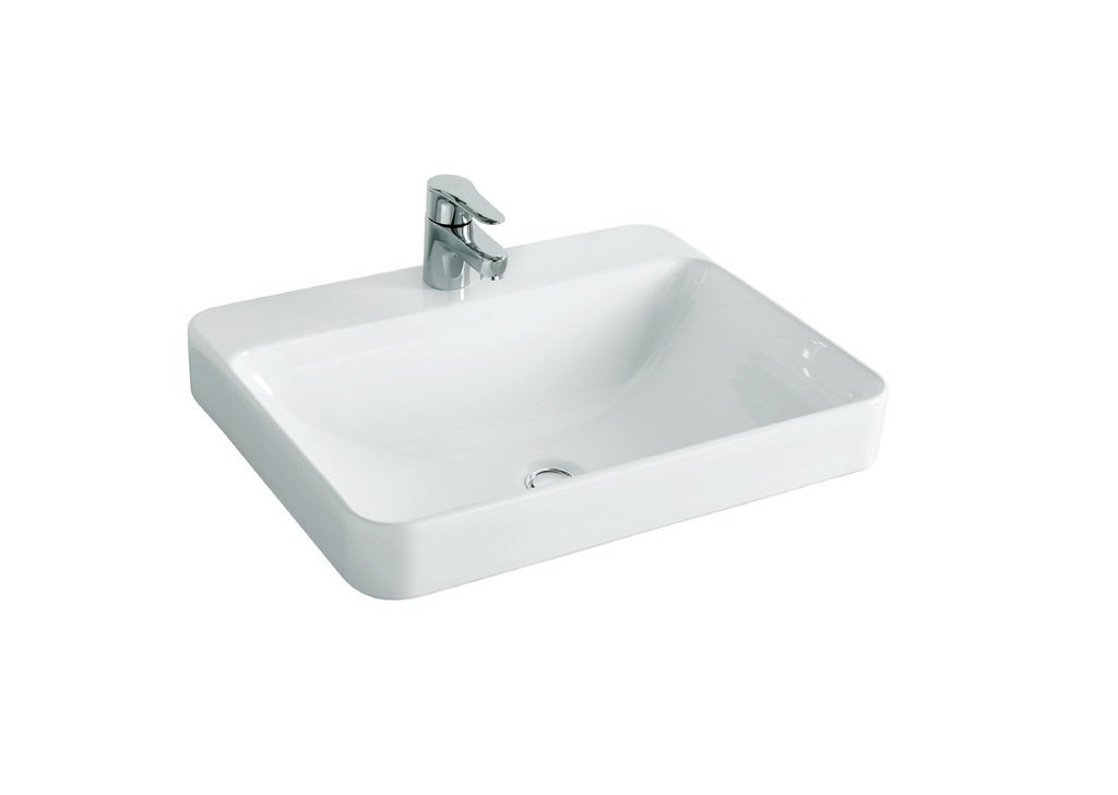 Kohler Forefront Rectangular Vessel Lavatory With Single Faucet
