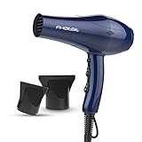 Hair Blow Dryer,PHOEBE 1875w Ceramic Ionic Fast Dry Hair Dryer with Two Concentrator Nozzle, 2 Speed 3 Heat Setting Hairdryer Cool Shot Button
