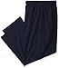 Fruit of the Loom Men's Extended Sizes Jersey Knit Sleep Pant (1-Pack), Navy, X-Large