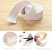 4 Pack Caulk Strip,PE Sealing Tape Self Adhesive Caulking Sealant Tape ,Bathroom Sealant Tape PE Self Adhesive, Kitchen, Bathtub and Wall Edge Protector(38mm x 3.2m x 4 Roll)