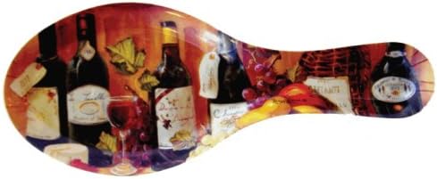 Melamine Spoon Rests 9-1/2 inches Long (Fruit and Wine)