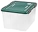 IRIS Remington® 46 Quart WeatherPro™ Storage Box, Green