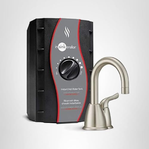 INSINKERATOR H-HOT150SN-SS INSTANT HOT WATER DISPENSER SYSTEM WITH STAINLESS STEEL TANK, SATIN NICKEL
