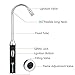 Larruping Torch Lighter Jet Flame Gas Butane Lighter 360° Flexible Long Neck Refillable Windproof Fire Lighter for Grill BBQ Camping Fireplace Stove Candlethumb 2