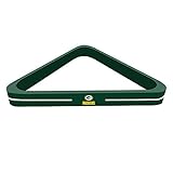 Imperial Officially Licensed NFL Merchandise: Wood Triangle Billiard/Pool Ball Rack, Green Bay Packers