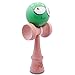 Kaleb Kendama with Green Sour Face Ball and Extra String
