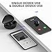 ZOVER Wireless Earbuds Bluetooth 5.0 Headphones True Wireless Auto Pairing Stereo Sound Noise Cancelling IPX7 Waterproof Cordless Headphones with Charging Box   