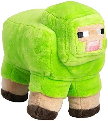 Amazon Jinx Minecraft Minecon Earth 18 羊ぬいぐるみ ライムグリーン 長さ10インチ ぬいぐるみ おもちゃ Amazon Jinx Minecraft Minecon Earth 18 羊ぬいぐるみ ライムグリーン 長さ10インチ ぬいぐるみ おもちゃ