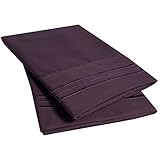 1500 Supreme Collection Pillowcase - Standard, 2 Count, Purple