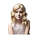 KOLIGHT 16'' Children Kids Girls Fashion Cute Short Blonde Curly Wig Free Cap+ Comb