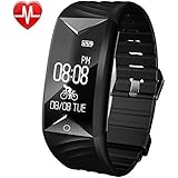 Willful Fitness Tracker, Fitness Watch Pedometer Watch Waterproof Activity Tracker with Heart Rate Monitor,Step Counter,Calories,Sleep Monitor,Alarms,Music Control,Phone Notice for Men Women Kids