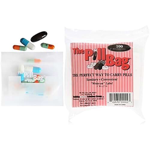 small pill plastic bags