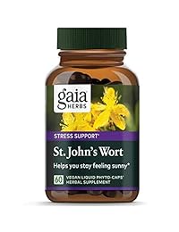 Gaia Herbs St. John's Wort cápsulas de fitoterapia líquidas, 60 unidades, 1