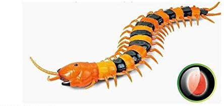 Remote Control Centipede Toy -Infrared RC Scolopendra - Simulation Fake Creepy-crawly Chilopod Toy for Children
