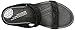 FitFlop Women's Banda Micro Crystal Slide, Black, 7 M US
