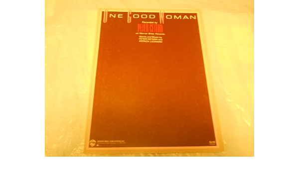 One Good Woman Peter Cetera 19 Sheet Music Folder 575 One Good Woman Peter Cetera 19 Sheet Music Folder 575 Amazon Com Books