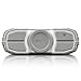 BRAVEN BRV-X Portable Wireless Bluetooth Speaker [12 Hour Playtime][Waterproof] Built-in 5200 mAh Power Bank Charger - Gray