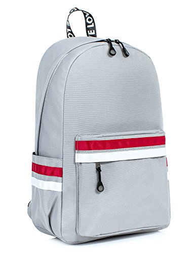 Laptop Backpack for Women Men, Travel Bag School Backpack for Girls Daypack Fits up to 15.6-Inch Laptop by Leaper Gray [8110]