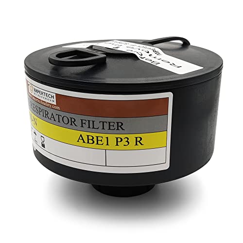 SUPERGUM Gas Mask Filter, CBRN 40mm, Israeli gas mask filter