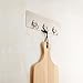 Adhesive Wall Hooks Nail Free No Scratch Reusable Heavy Duty Wall Hooks For Kitchen Bathroom Door Ceiling Hanger, With 3 Hooks.