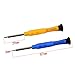 Fixinus Set of 13 Mini Precision Screwdriver Set with Tri-wing Y 0.6 Phillips 1.5 2.0 Torx T2 T3 T4 T5 T6 Pentalobe 0.8 1.2 for iPhone 7 6 6S 5 4 Samsung Smartphone Laptop Repair