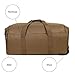 ARMYCAMOUSA Military Tactical Wheeled Deployment Trolley Duffel Bag Heavy-Duty Camping Hiking Running Trekking (08360A Coyote)