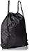 Yilooom Large Black Volleyball Love Drawstring Gym Bag