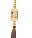Ponerine Tassel Chinese Lucky Knot Hanging for Gifts Decoration with Mala, Car Hang Fragrance Pendant Craved (cylinderdragon)