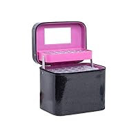 BTLIFE Essential Oil Carrying Case - Holds 126 Bottles (Also Fits for Roller Bottles), Double-Layer Organizer for Essential Oil and Accessories