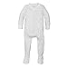 Burt's Bees Baby Baby Boys Sleeper Pajamas, Zip-Front Non-Slip Footie PJs, Organic Cotton