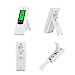 FLOUREON RF433MHz Wireless Thermostat RF Plug Electric Heating and Cooling Temperature Controller LCD Display Green Backlight (TS-808, White)
