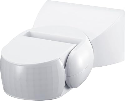 Maclean MCE201W Infrared Motion Sensor 12m 180° IP65 White
