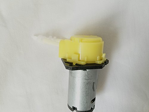 Yellow Color Dosing Pump, Peristaltic Pump, Small Pumphead, Easy Working with Another Device Like Water Level Controller