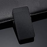 lcfun Dual Arc Plasma Lighter USB Rechargeable Electric Lighter Windproof Flameless Butane Free Cigarette Lighter