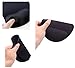 Suriora Mouse Pad, Comfort Silica Gel Wrist Rest Support Mouse Pad for Computer Pc/Laptop （Black）