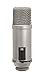 Rode Broadcaster Large-Diaphragm Condenser Microphone, Silver