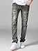 Men's Ripped Slim Fit Straight Denim Jeans Jogger Pants Vintage Style with Broken Holes W42