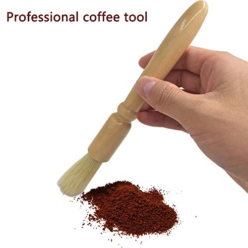 4 Packs Coffee Grinder Brush,DanziX Wooden Cleaning Brush for grinders and pasta makers-2 Size - Thumbnail 4