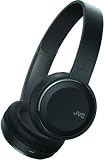 JVC HAS190MB Colorful On-Ear Headphones (Black)