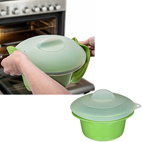 ZakSet Splatter Screens Of 2 Silicone Lids Dome Microwave Cover For Food Guard eBay