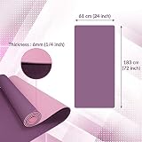 ComFy Mat Premium Non-Slip TPE Yoga Mat 183cm x 61cm x 6mm Eco Eco-Friendly view 4