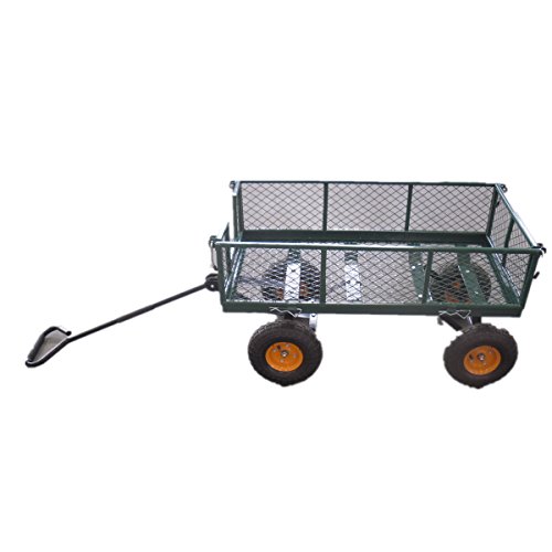 4 Rad Handwagen Bollerwagen Transportkarre Gartenwagen Schubkarre – Bild 5