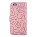 iPhone 6s Wallet Case, FLYEE Fashion Premium Vintage Embossed Flower Design Flip Wallet Shell PU Leather Magnetic Cover Skin with Wrist Strap Case for iPhone 6 4.7